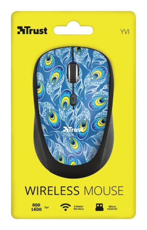 Mysz TRUST Yvi Wireless Peacock Trust Mysz TRUST Yvi Wireless Peacock Trust