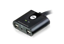 ATEN WSPÓŁDZIELENIE URZĄDZEŃ PERYFERYJNYCH US424-AT 4-PORTOWY USB 2.0 ATEN