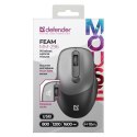 DEFENDER MYSZ FEAM MM-296 RF SILENT SZARA Defender