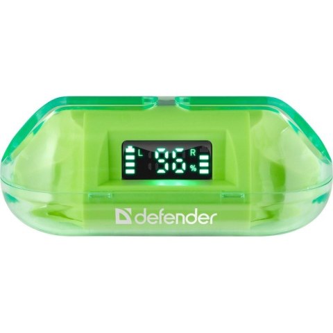 DEFENDER SŁUCHAWKI BLUETOOTH TWINS 916 ZIELONE Defender DEFENDER SŁUCHAWKI BLUETOOTH TWINS 916 ZIELONE Defender