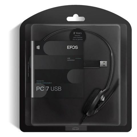 EPOS PC7 USB SŁUCHAWKA JEDNOUSZNA PC7 USB SŁUCHAWK EPOS EPOS PC7 USB SŁUCHAWKA JEDNOUSZNA PC7 USB SŁUCHAWK EPOS