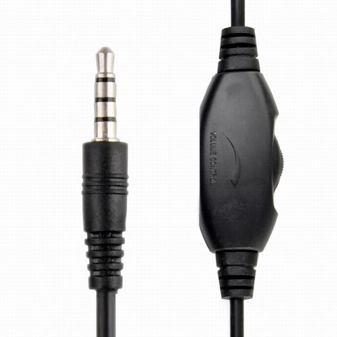 GEMBIRD SŁUCHAWKI MHS-03-BKRD MINI JACK 4-PIN, 1.8M, CZARNO-CZERWONE GEMBIRD GEMBIRD SŁUCHAWKI MHS-03-BKRD MINI JACK 4-PIN, 1.8M, CZARNO-CZERWONE GEMBIRD
