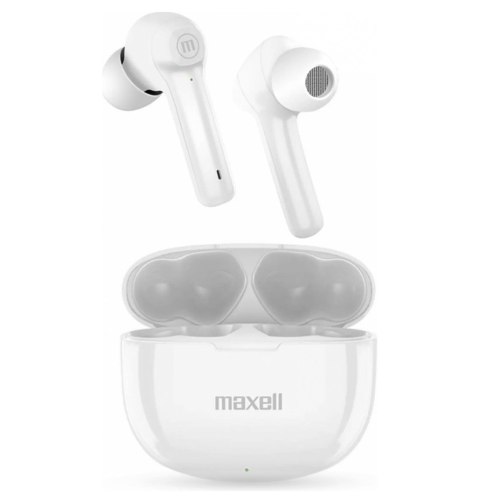MAXELL DYNAMIC+ Słuchawki bezprzewodowe białe Maxell MAXELL DYNAMIC+ Słuchawki bezprzewodowe białe Maxell