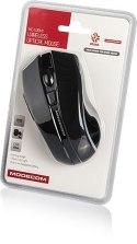 Mysz MODECOM WRM1 M-MC-WRM1-100 (optyczna; 1600 DPI; kolor czarny MODECOM