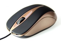Mysz Media tech MT1091MO (optyczna; 800 DPI; kolor mosiądzu) Media tech