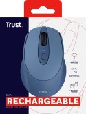 Mysz TRUST ZAYA Wireless Rechargeable Mouse BLUE (25039) Trust