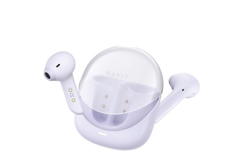 Słuchawki Bluetooth Havit Modern Buds (fiolet) HAVIT Słuchawki Bluetooth Havit Modern Buds (fiolet) HAVIT