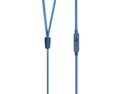 Słuchawki JBL T110 (niebieskie, z mikrofonem) JBL Słuchawki JBL T110 (niebieskie, z mikrofonem) JBL