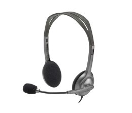 Słuchawki Logitech H110 981-000271 (kolor szary) Logitech