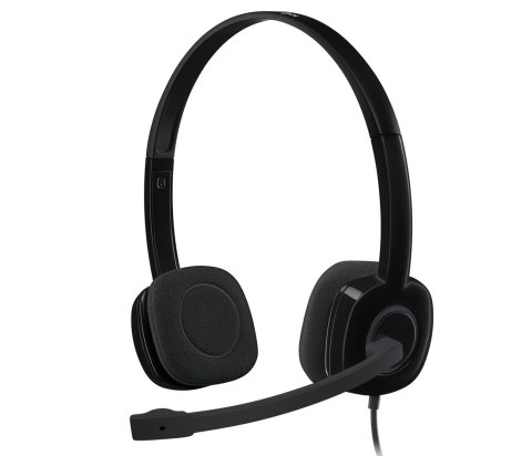 Słuchawki Logitech H151 (kolor czarny) Logitech Słuchawki Logitech H151 (kolor czarny) Logitech