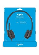Słuchawki Logitech H340 981-000475 (kolor czarny) Logitech