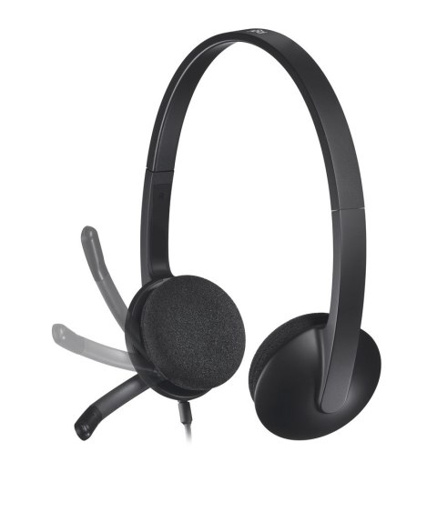 Słuchawki Logitech H340 981-000475 (kolor czarny) Logitech Słuchawki Logitech H340 981-000475 (kolor czarny) Logitech