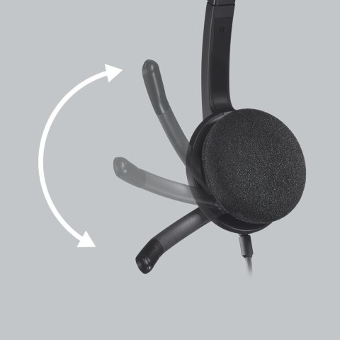 Słuchawki Logitech H340 981-000475 (kolor czarny) Logitech Słuchawki Logitech H340 981-000475 (kolor czarny) Logitech