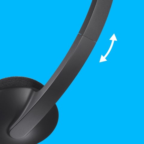 Słuchawki Logitech H340 981-000475 (kolor czarny) Logitech Słuchawki Logitech H340 981-000475 (kolor czarny) Logitech