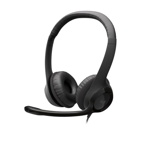 Słuchawki Logitech H390 981-000406 (kolor czarny) Logitech