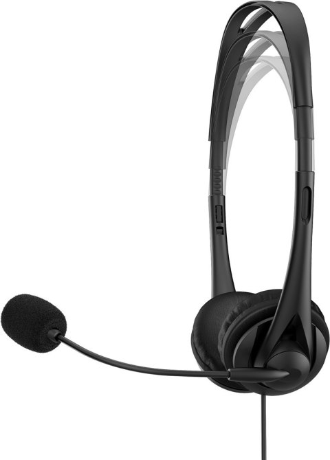 Słuchawki z mikrofonem HP Stereo USB Headset G2 przewodowe czarne 428H5AA Hewlett-Packard Słuchawki z mikrofonem HP Stereo USB Headset G2 przewodowe czarne 428H5AA Hewlett-Packard