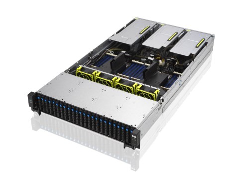 ASUS Rack 2U RS720A-E11-RS24U/10G/1.6KW/24NVMe/OCP AMD MILAN 2x LGA4094 (SP3) 280W 32xDDR4 3200/2933 24x2.5" SATA/SAS/24xNVMe In ASUS ASUS Rack 2U RS720A-E11-RS24U/10G/1.6KW/24NVMe/OCP AMD MILAN 2x LGA4094 (SP3) 280W 32xDDR4 3200/2933 24x2.5" SATA/SAS/24xNVMe In ASUS