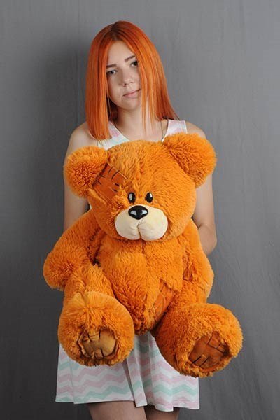 Miś TEDDY 60cm rudy Go Gift Miś TEDDY 60cm rudy Go Gift