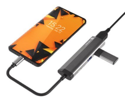 NATEC MULTIPORT FOWLER SLIM USB-C->HUB USB 3.0 X2, HDMI 4K, USB-C PD NMP-1984 NATEC NATEC MULTIPORT FOWLER SLIM USB-C->HUB USB 3.0 X2, HDMI 4K, USB-C PD NMP-1984 NATEC
