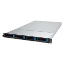 Platforma Asus Rack (1U) RS500A-E12-RS4U AMD Epyc 9004 (4x Nvme, 2xM.2, 2xGPU, 2x1Gbe, IPMI, 1+1 800W) ASUS