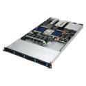 Platforma Asus Rack (1U) RS500A-E12-RS4U AMD Epyc 9004 (4x Nvme, 2xM.2, 2xGPU, 2x1Gbe, IPMI, 1+1 800W) ASUS
