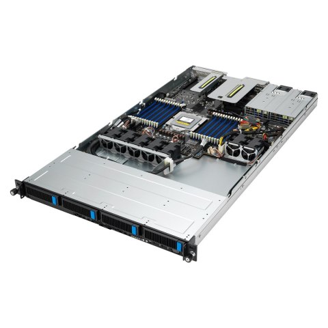 Platforma Asus Rack (1U) RS500A-E12-RS4U AMD Epyc 9004 (4x Nvme, 2xM.2, 2xGPU, 2x1Gbe, IPMI, 1+1 800W) ASUS Platforma Asus Rack (1U) RS500A-E12-RS4U AMD Epyc 9004 (4x Nvme, 2xM.2, 2xGPU, 2x1Gbe, IPMI, 1+1 800W) ASUS