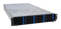 Platforma Asus Rack (2U) RS720A-E12-RS12 AMD Epyc 9004 (8x NVMe, 4x SATA/SAS, 2xM.2, 4xGPU, 2x10Gbe, IPMI, 1+1 2600W) ASUS
