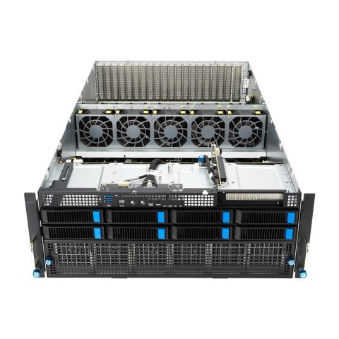 Platforma Asus Rack (4U) ESC8000A-E12 AMD Epyc 9004 (8x NVMe/SATA HS, 1xM.2, 2x10Gbe, IPMI, 2+2 3000W) ASUS Platforma Asus Rack (4U) ESC8000A-E12 AMD Epyc 9004 (8x NVMe/SATA HS, 1xM.2, 2x10Gbe, IPMI, 2+2 3000W) ASUS