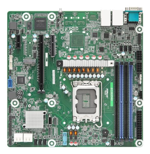 Płyta główna AsRock EC262D4U 1x LGA1700 Intel Xeon E-2400 C262 (4x DIMM, 8x SATA, 2xOCulink, 1xM.2, 2x1Gbe, IPMI, mATX) Asrock