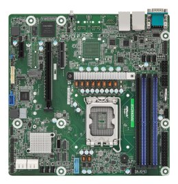 Płyta główna AsRock EC266D4U 1x LGA1700 Intel Xeon E-2400 C266 (4x DIMM, 8x SATA, 4xOCiLink, 1xM.2, 2x1Gbe, IPMI, mATX) Asrock