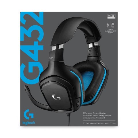 Słuchawki z mikrofonem Logitech 981-000770 (kolor czarny) (WYPRZEDAŻ) Logitech Słuchawki z mikrofonem Logitech 981-000770 (kolor czarny) (WYPRZEDAŻ) Logitech