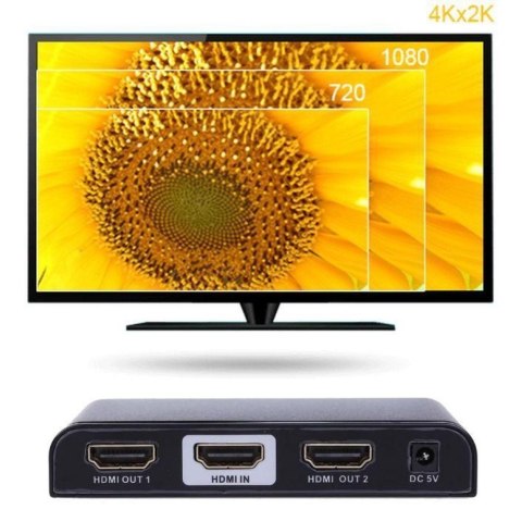 TECHLY SPLITTER AV HDMI 2.0 1/2 ULTRA HD 4KX2K 3D IDATA HDMI2-4K2 TECHly TECHLY SPLITTER AV HDMI 2.0 1/2 ULTRA HD 4KX2K 3D IDATA HDMI2-4K2 TECHly