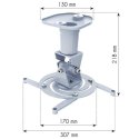 TECHLY UCHWYT DO PROJEKTORA SUFITOWY 22CM 10KG BIA TECHly