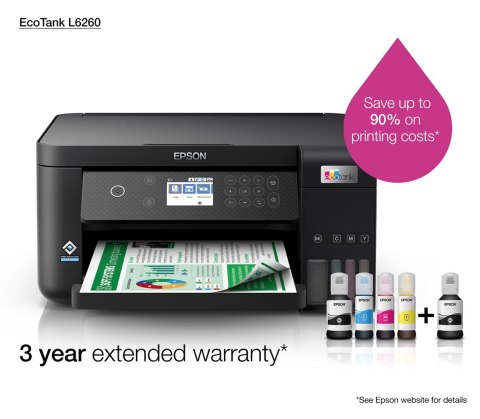 Urządzenie wielofunkcyjne 3w1 Epson EcoTank L6260 Epson Urządzenie wielofunkcyjne 3w1 Epson EcoTank L6260 Epson