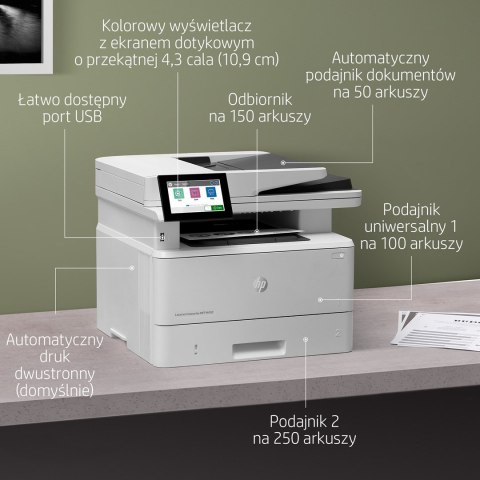 Urządzenie wielofunkcyjne HP LaserJet M430F Hewlett-Packard Urządzenie wielofunkcyjne HP LaserJet M430F Hewlett-Packard
