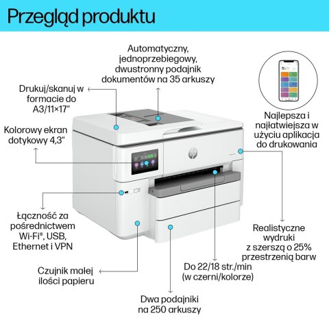 Urządzenie wielofunkcyjne HP OfficeJet Pro 9730e Hewlett-Packard Urządzenie wielofunkcyjne HP OfficeJet Pro 9730e Hewlett-Packard