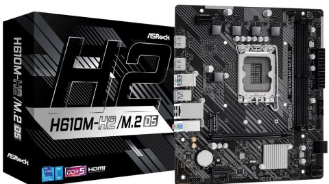 Płyta główna ASRock H610M-H2/M.2 D5 Asrock Płyta główna ASRock H610M-H2/M.2 D5 Asrock