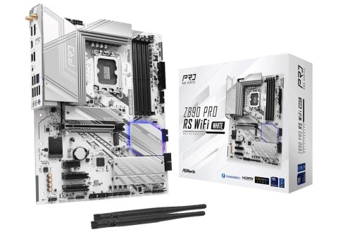Płyta główna ASRock Z890 Pro RS WiFi White Asrock Płyta główna ASRock Z890 Pro RS WiFi White Asrock