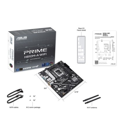 Płyta główna ASUS PRIME H810M-A WIFI ASUS Płyta główna ASUS PRIME H810M-A WIFI ASUS