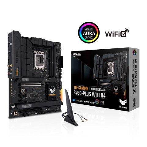 Płyta główna ASUS TUF GAMING B760-PLUS WIFI D4 ASUS Płyta główna ASUS TUF GAMING B760-PLUS WIFI D4 ASUS