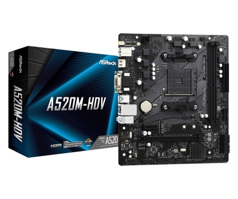 Płyta główna Asrock A520M-HDV Asrock Płyta główna Asrock A520M-HDV Asrock