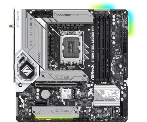 Płyta główna Asrock B760M STEEL LEGEND WIFI Asrock Płyta główna Asrock B760M STEEL LEGEND WIFI Asrock