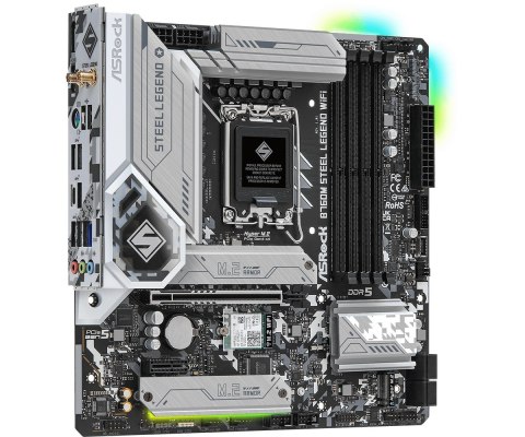 Płyta główna Asrock B760M STEEL LEGEND WIFI Asrock Płyta główna Asrock B760M STEEL LEGEND WIFI Asrock