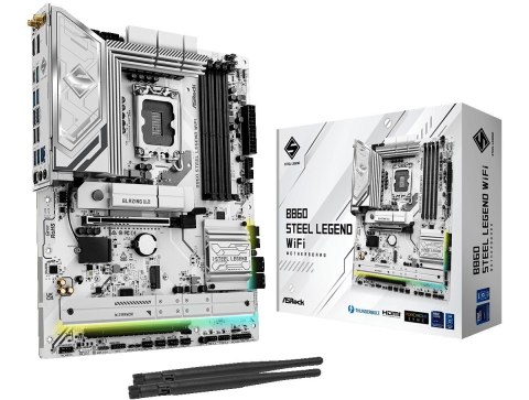 Płyta główna Asrock B860 STEEL LEGEND WIFI Asrock Płyta główna Asrock B860 STEEL LEGEND WIFI Asrock