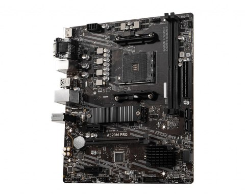 Płyta główna MSI A520M PRO AM4 2DDR4 MSI Płyta główna MSI A520M PRO AM4 2DDR4 MSI