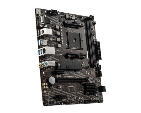 Płyta główna MSI A520M PRO AM4 2DDR4 MSI Płyta główna MSI A520M PRO AM4 2DDR4 MSI