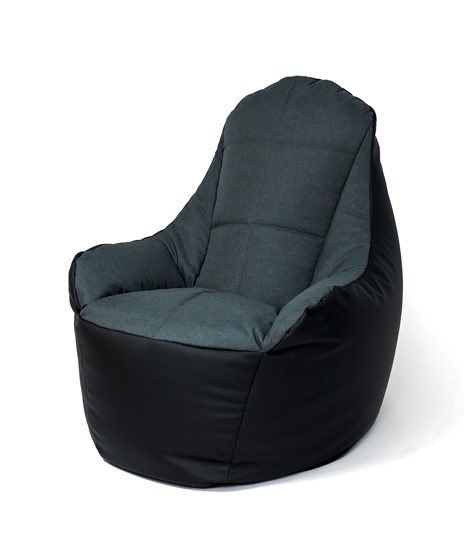 Pufa worek sako BOSS czarny-grafit XXL 140x90 Go Gift Pufa worek sako BOSS czarny-grafit XXL 140x90 Go Gift