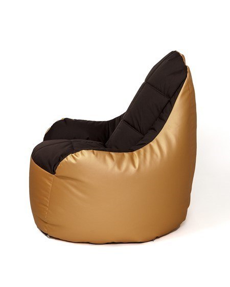 Pufa worek sako BOSS złoty-brązowy XXL 140x90 Go Gift Pufa worek sako BOSS złoty-brązowy XXL 140x90 Go Gift