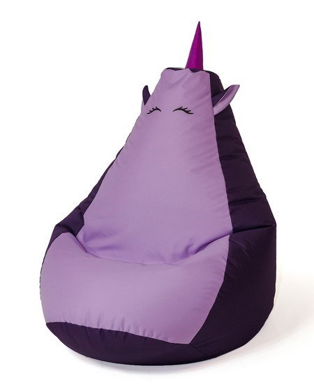 Pufa worek sako JEDNOROŻEC fiolet- jasny fiolet XXL 140x100 Go Gift Pufa worek sako JEDNOROŻEC fiolet- jasny fiolet XXL 140x100 Go Gift