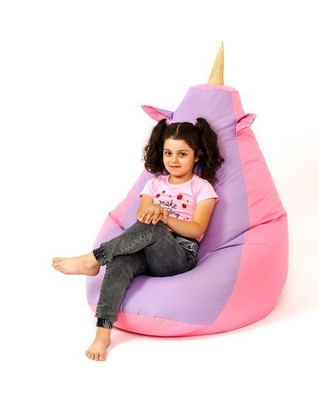 Pufa worek sako JEDNOROŻEC róż-fiolet XL 130x90 Go Gift Pufa worek sako JEDNOROŻEC róż-fiolet XL 130x90 Go Gift